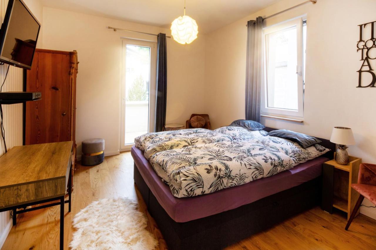 Gaestezimmer In Dresden Mit Dach-Terrasse, Wohnbereich Und Kueche Lejlighed Eksteriør billede